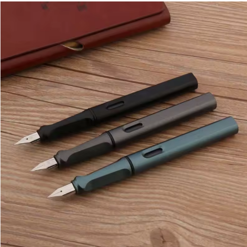 Ipc Plastic Matte Black 860 Fountain Pen – EF Nib Ink Pen for School and Office