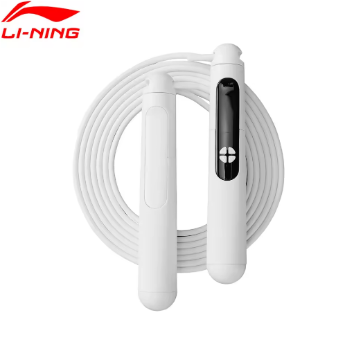 Li-Ning Adjustable Jump Rope with Counter for Fitness Training Exercise AQEU071