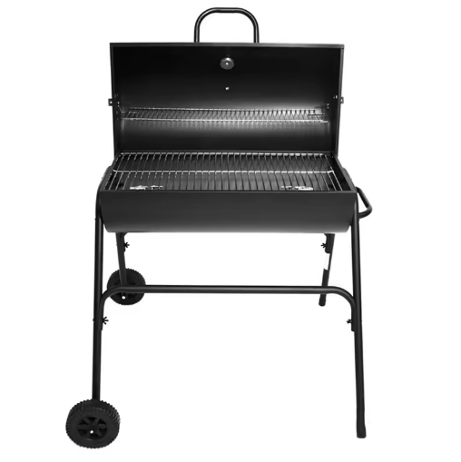 Miniatúra: Outdoor Charcoal BBQ Grill Portable Garden Picnic Smoker for Camping