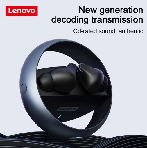 Thumbnail: Lenovo LP60 Bluetooth Headphones TWS Wireless Gaming Earphones HiFi Stereo Sound