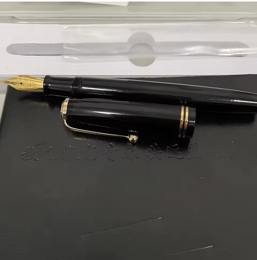 Miniatúra: ADMOK 28 Converter Ink Filling Fountain Pen Retro Design F Nib Classic Calligrap