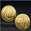 Thumbnail: Kaspa Gold Plated Coin Virtual Currency Commemorative Collectible Medal