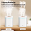 Thumbnail: USB Air Humidifier 2000ml Large Capacity Double Spray Silent Household Lamp