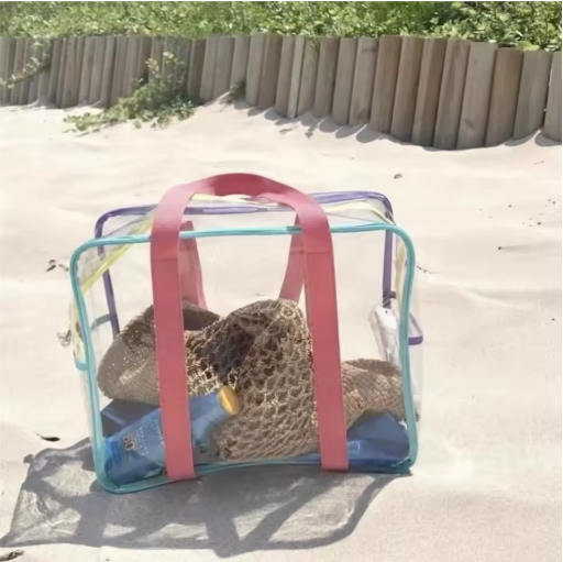 Large Capacity Transparent Jelly Bag is a high-quality, PVC waterproof bag