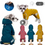 Thumbnail: Waterproof Dog Rain Coat Cat Rain Jacket Outdoor Pet Apparel Puppy Jumpsuit