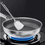 Thumbnail: 316L Stainless Steel Frying Pan Non-Stick Skillet Induction Gas Stove Cooking Pa