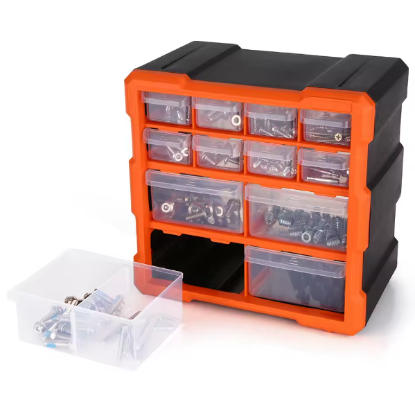 Miniatúra: Drawer Storage Box Organizer with Multiple Compartments for Tools and Hardware
