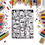 Thumbnail: Enthusiastic Little Monsters Adult Coloring Book - 8.3x11.2 Inch, 32 Pages
