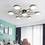 Thumbnail: Modern LED Chandelier 6 Light Grey Dimmable Ceiling Lamp for Living Room Bedroom