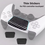 Thumbnail: PS5 Controller Skin Stickers Protective Touchpad Gamepad Cover 2pcs Black
