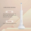 Miniatúra: Jianpai Electric Toothbrush with 2 Brush Heads, 3D Acoustic Rotary, Wireless Cha