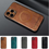Thumbnail: Luxury Leather Silicone Case for iPhone 15 14 13 12 Pro Max XS XR