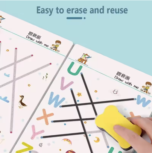 Thumbnail: Magical Tracing Workbook Educational Montessori Copybook for Kids Pen Control Tr