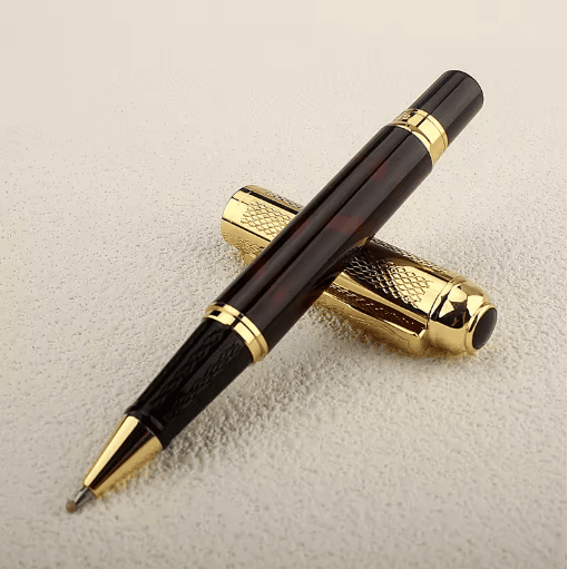 821 Luxury Metal Ballpoint Pen for Business Writing, Office & School Supplies