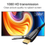Thumbnail: FSU HDMI Cable 4K 1080P Gold Plated Video Cable for HDTV, 1.4, 2m, 3D, Black