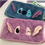 Thumbnail: Disney Lilo and Stitch Towel Quick Dry Super Absorbent Soft Bath Wrap Purple