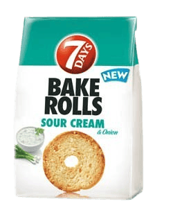7 Days Bake Rolls smotana a cibuľka 1x80 g (minimálna objednávka 14 ks)
