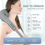 Thumbnail: Foreverlily Wireless Neck and Back Massager Neck and Shoulder Kneading Massage S