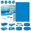 Thumbnail: PE Pool Ground Cloth Liner Pad for Above Ground Swimming Pools Outdoor Cover
