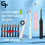 Thumbnail: NIOO Sonic Electric Toothbrush 6 Modes USB Rechargeable Timer with 8 Replacement