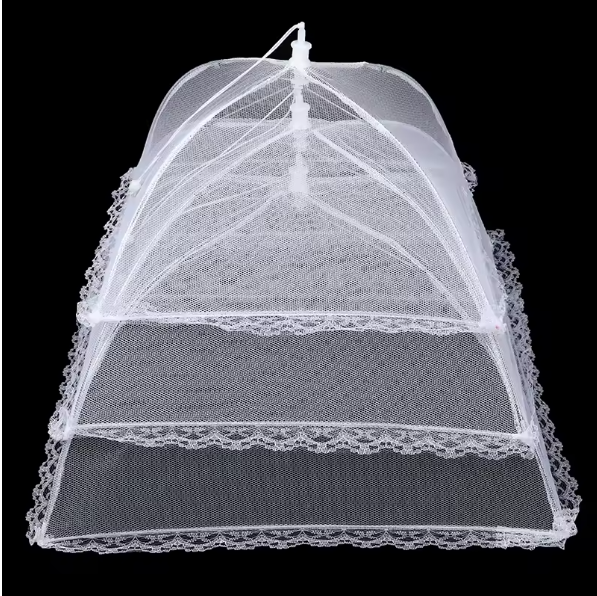 Miniatúra: Mesh Foldable Mosquito Net Umbrella Picnic Cover Anti Fly Dome Protection