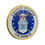 Thumbnail: United States Air Force Golden Plated Military Challenge Coin Souvenir
