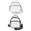 Thumbnail: Clear Waterproof Sling Bag for Men – Stadium Approved Travel Hiking Daypack