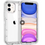 Thumbnail: Clear Shockproof Armor Glossy Phone Case for iPhone 13 14 15 Pro Max Series