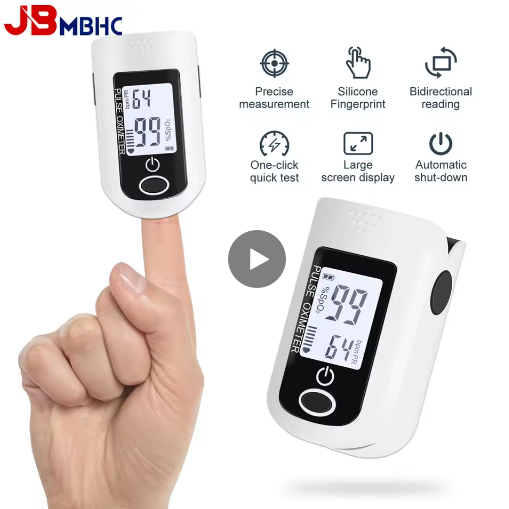 Medical Finger Pulse Oximeter for Adults and Kids Oxygen Saturation Heart Rate M