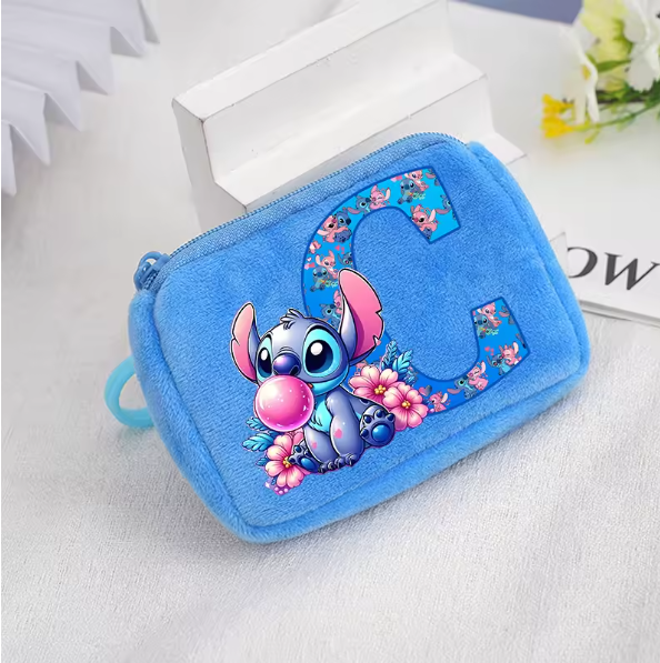 Thumbnail: Disney Plush Coin Purse Wallet for Boys and Girls Cute Portable Cartoon ID Card