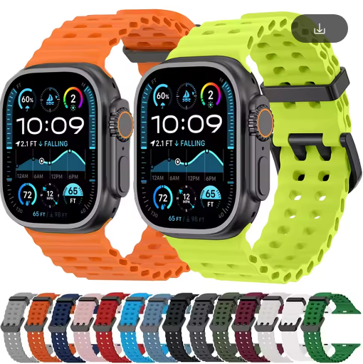 Ocean Strap for Apple Watch Ultra 2 49mm Series 10 46mm iWatch 9 8 7 6 5 4 SE 45