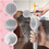 Thumbnail: Cat Grooming Brush Hair Remover for Cats & Kittens Pet Hair Removal Comb for Pup