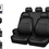 Thumbnail: All-Season Quilted PU Leather Car Seat Cover – Full Surround Waterproof Seat