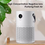 Thumbnail: Portable HEPA Air Purifier Wireless Dust Cleaner for Pollen and Allergy Sufferer