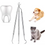 Thumbnail: 3Pcs Pet Dog Tooth Cleaner Scraper Tarter Remover Stainless Steel Teeth Tools
