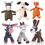 Thumbnail: Plush Bite Resistant Dog Toy Squeaky Corduroy Pet Toy for Small Large Dogs