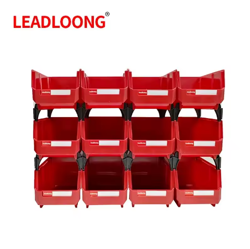 Miniatúra: LEADLOONG 12pcs Storage Bins Tool Organizer Box for Office Desk and Car Accessor