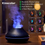Thumbnail: Kinscoter Volcanic Aroma Diffuser Essential Oil Lamp USB Humidifier with LED Lig