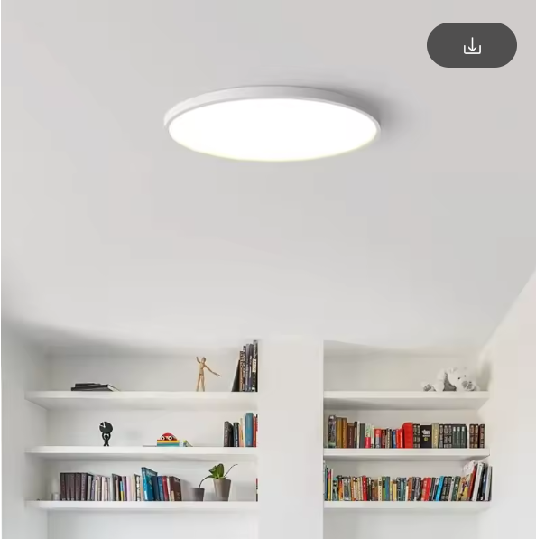 Miniatúra: LED Ultra-thin Ceiling Light Modern Dimmable Tricolor Light for Living Room