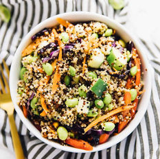 Sesame Ginger Quinoa Bowl