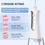Miniatúra: Dental Water Flosser 3 Modes USB Rechargeable 300ml Tank Oral Irrigator Teeth Cl