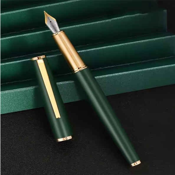 Jinhao 95 Green Fountain Pen for Business Office School Use Ink Pen Writing