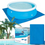 Thumbnail: PE Pool Ground Cloth Liner Pad for Above Ground Swimming Pools Outdoor Cover