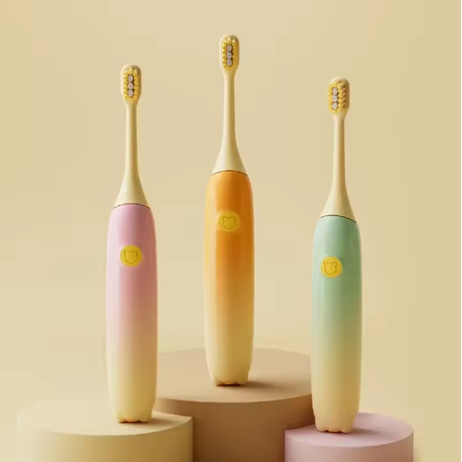 Children’s Sonic Electric Toothbrush with Replaceable Soft Brush Heads