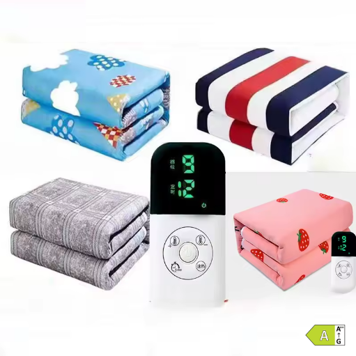 Electric Heated Blanket 220V Double Manta Electric Warm Heating Carpet EU Plug