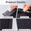 Thumbnail: Black Bubble Mailer Envelopes Self-Seal Waterproof Packaging Bags for Shipping