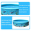 Thumbnail: Inflatable Swimming Pool for Kids 186x40cm Outdoor Backyard Baby Bath Tub