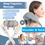 Thumbnail: Foreverlily Wireless Neck Shoulder Massager 26W Deep Kneading Pain Relief