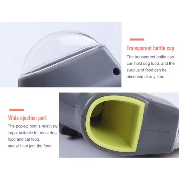 Thumbnail: Pet Interactive Training Toy Dog Snack Catapult Launcher Outdoor Beach Toy