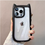 Thumbnail: Cat Ear Phone Case for iPhone 16 13 Pro Max Acrylic Hard Bumper Transparent Cove